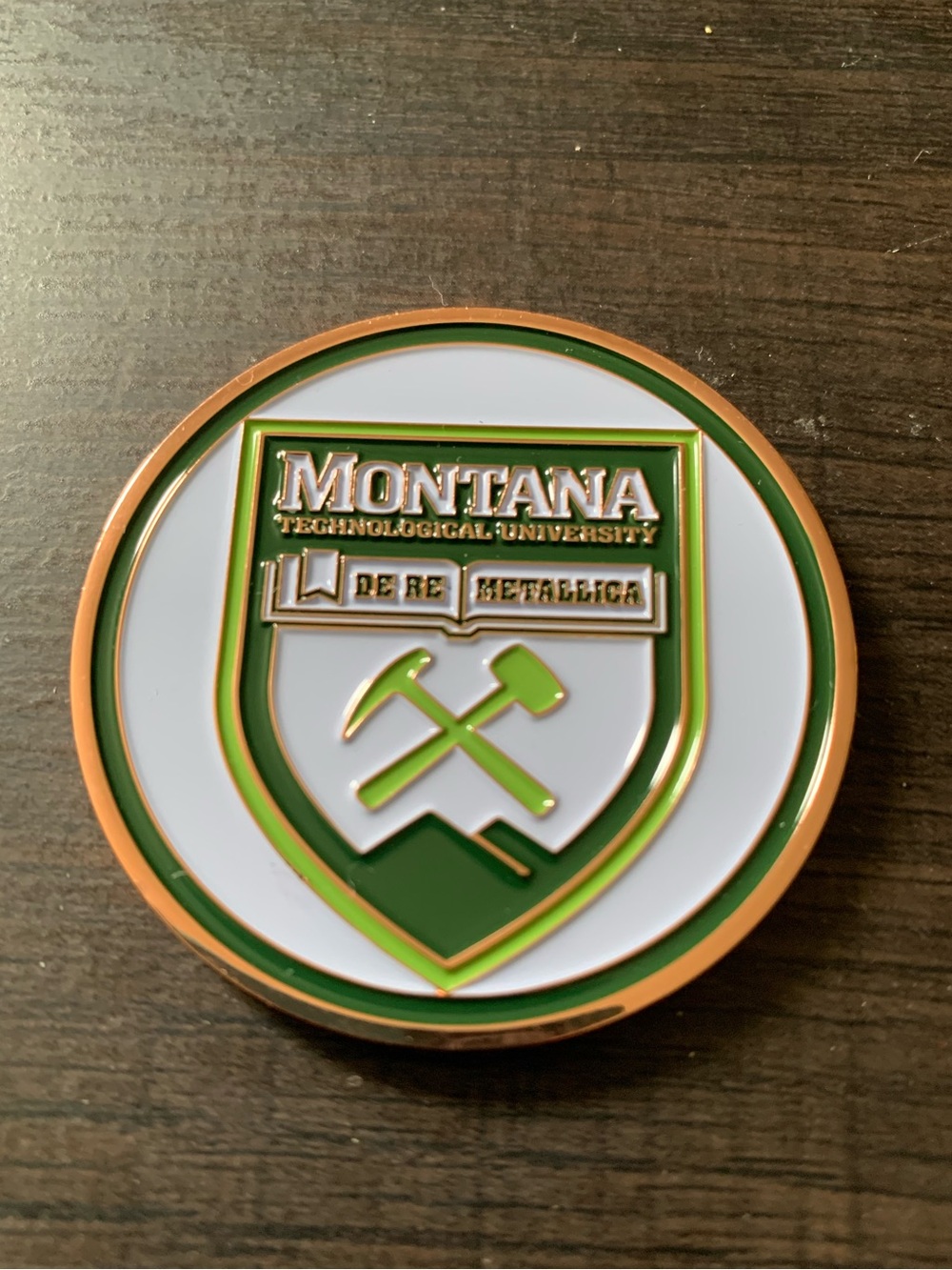 Enamel Coin - Montana Tech